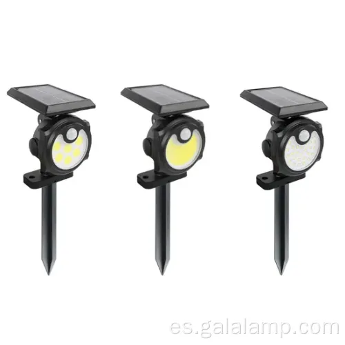 Lámpara solar de alta eficiencia al aire libre